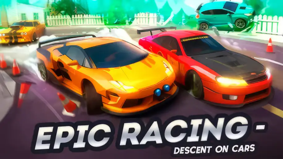 Epic Racing Descent On Cars